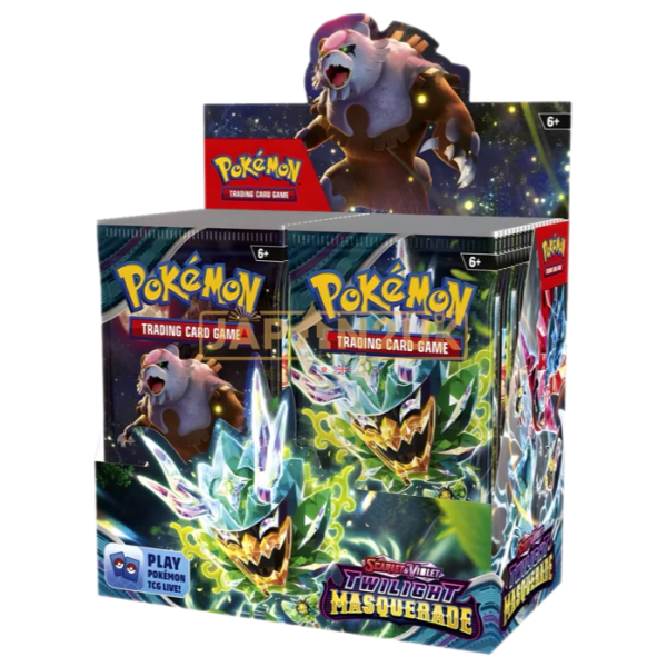 Pokémon TCG: Twilight Masquerade English Booster Box 1 Pokemon Tcg Twilight Masquerade Booster Box